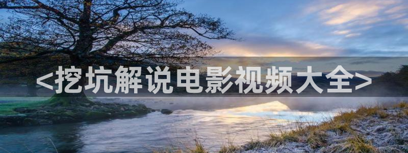 新视觉6080奇领影院最新电视剧：<挖坑解说电影视频大全>