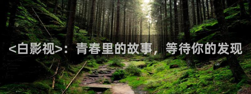 新视觉影院在线免费观看：<白影视>：青春里的故事，等待你的发现