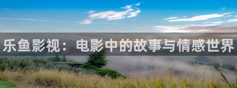 新视觉影院免费：乐鱼影视：电影中的故事与情感世界