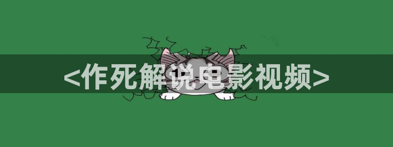6080新视觉无敌马：<作死解说电影视频>