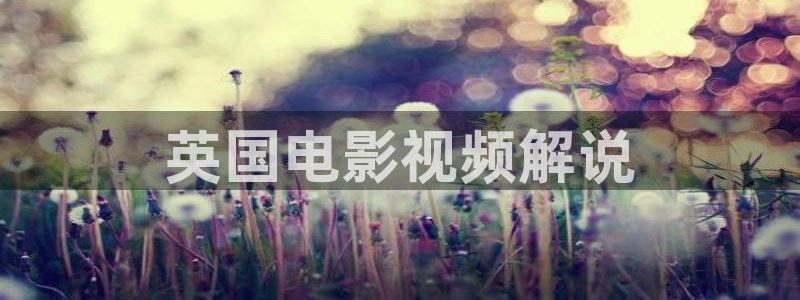 6080新视觉神马：英国电影视频解说